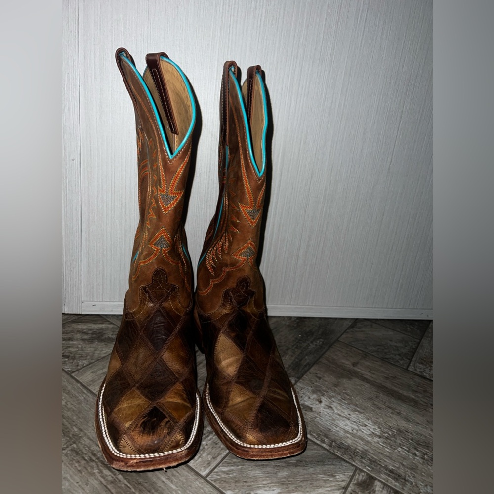 Horsepower Squaretoe Cowboy Boots